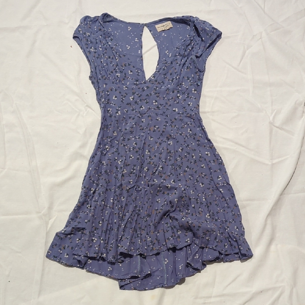 Ralph Lauren Lavender Backless Dress